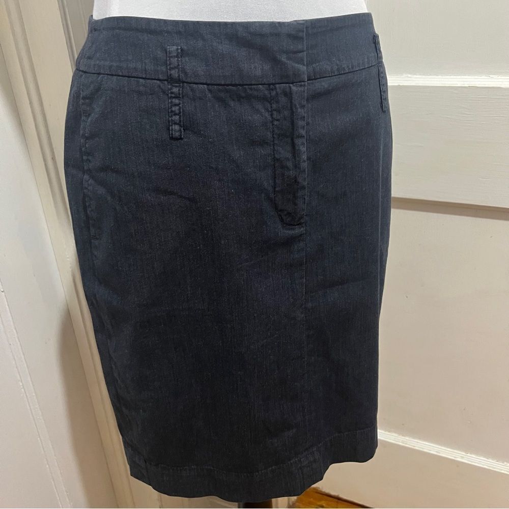 Ann Taylor Loft Petites Denim Skirt Womens size 6P